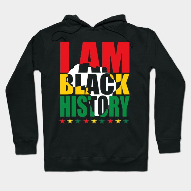 I Am Black History African American Black History Month 2023 Hoodie by omorihisoka